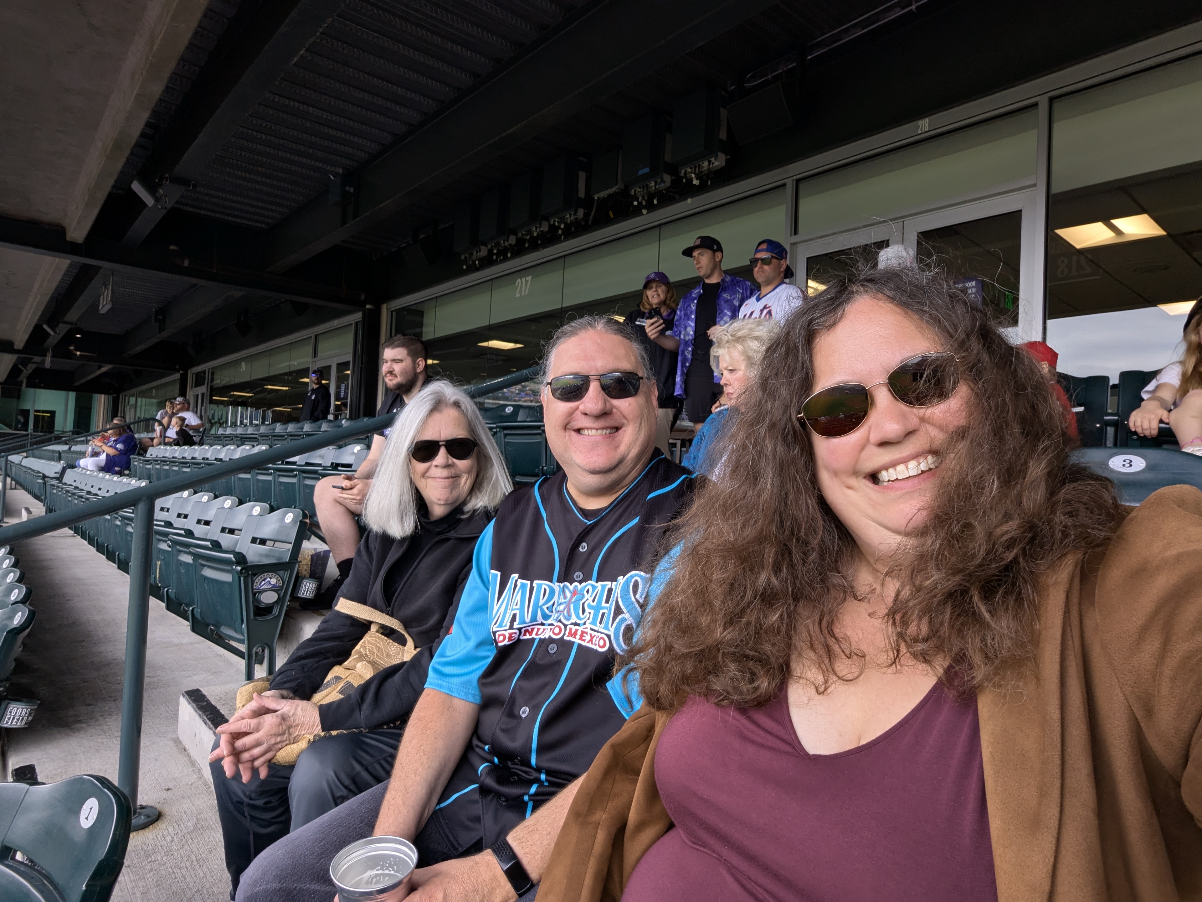Coors Field, Linda Sanders, Mike Sanders, Kari Sanders